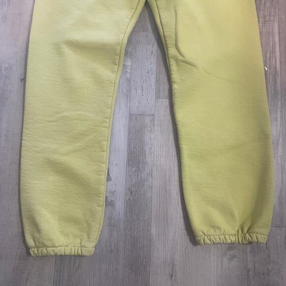 Revolve Morgan Stewart Sport Sweatpants in Lemon Lime size Small - Picture 13 of 13